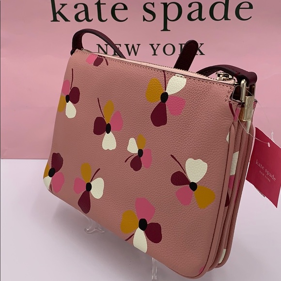 Kate Spade New York Triple Gusset Crossbody Dusk - Picture 10 of 16